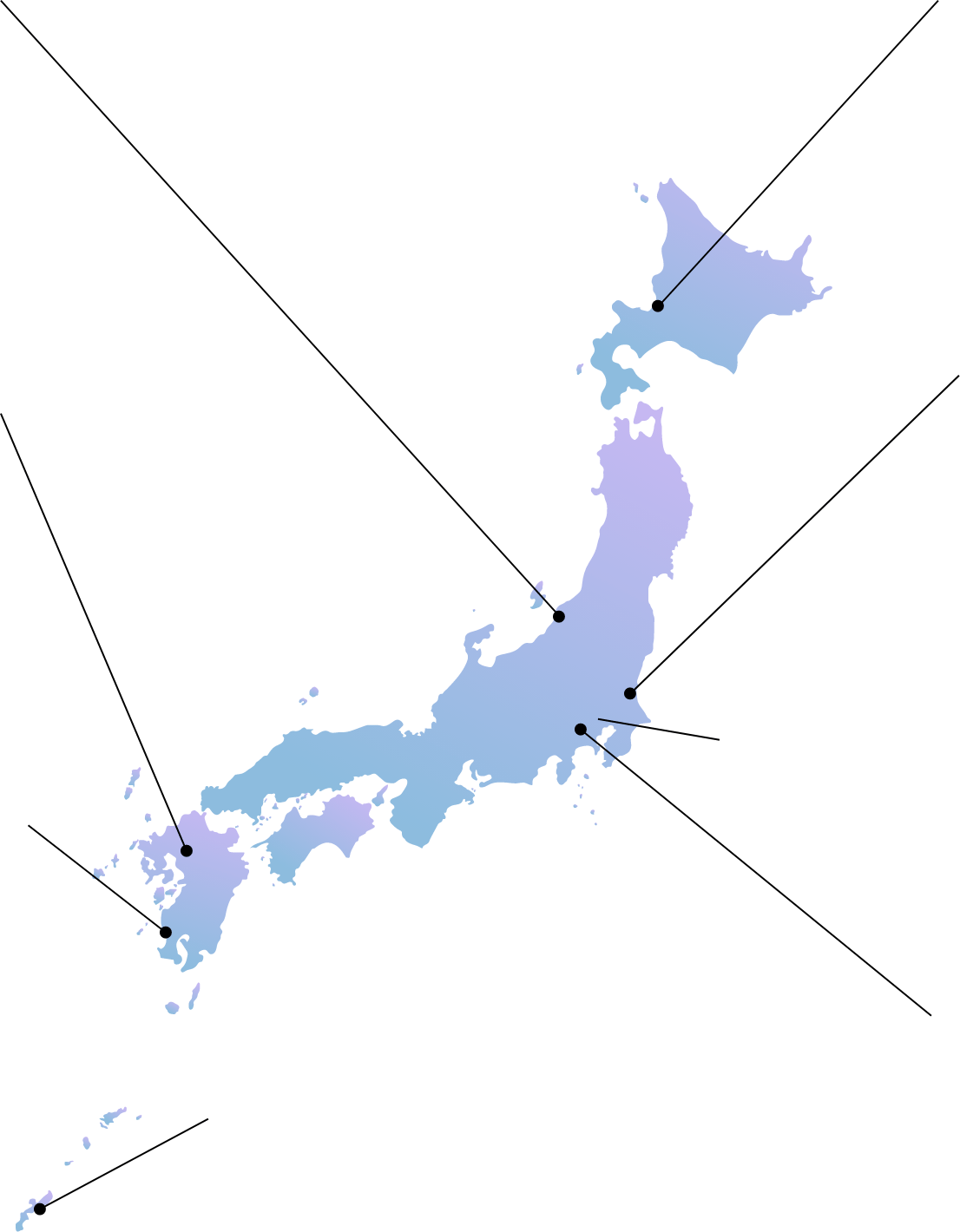 日本地図